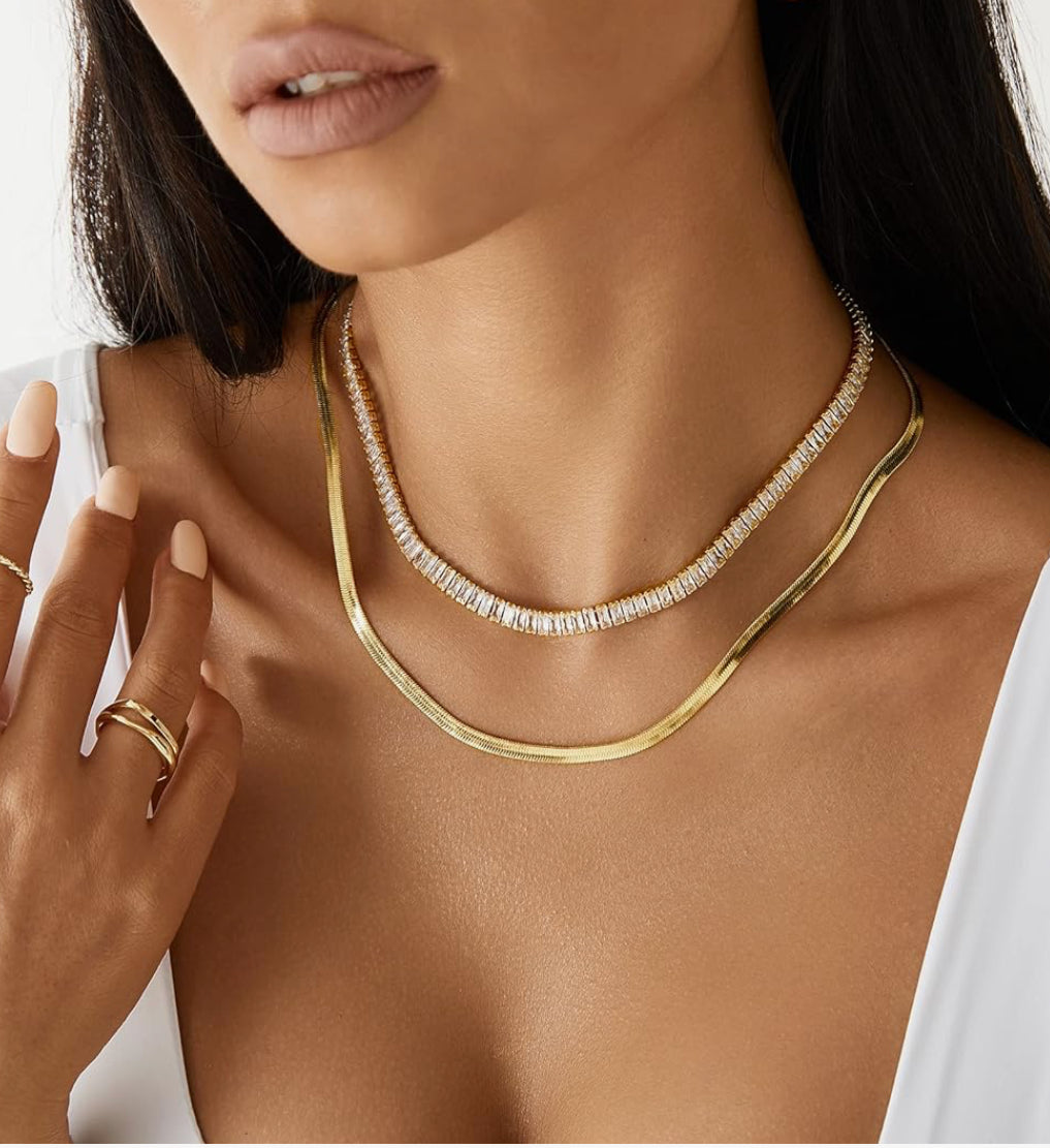 Shameless Tennis Necklace