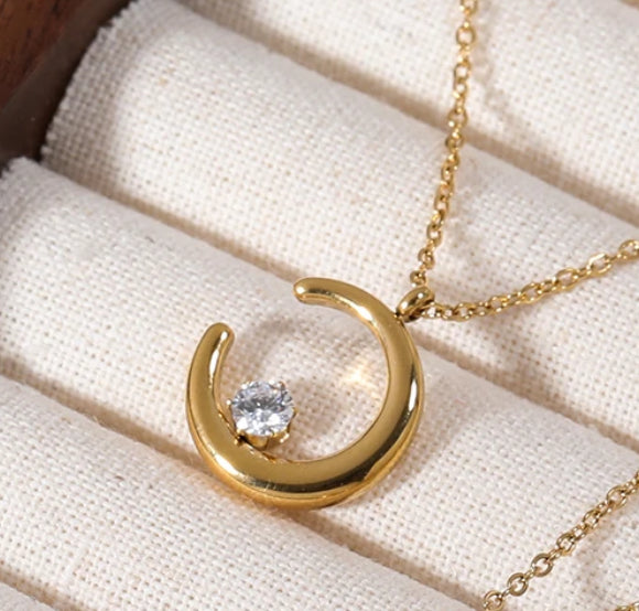Crescent Moon Necklace