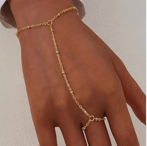 Beaded Hand Chain