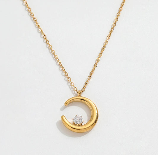 Crescent Moon Necklace