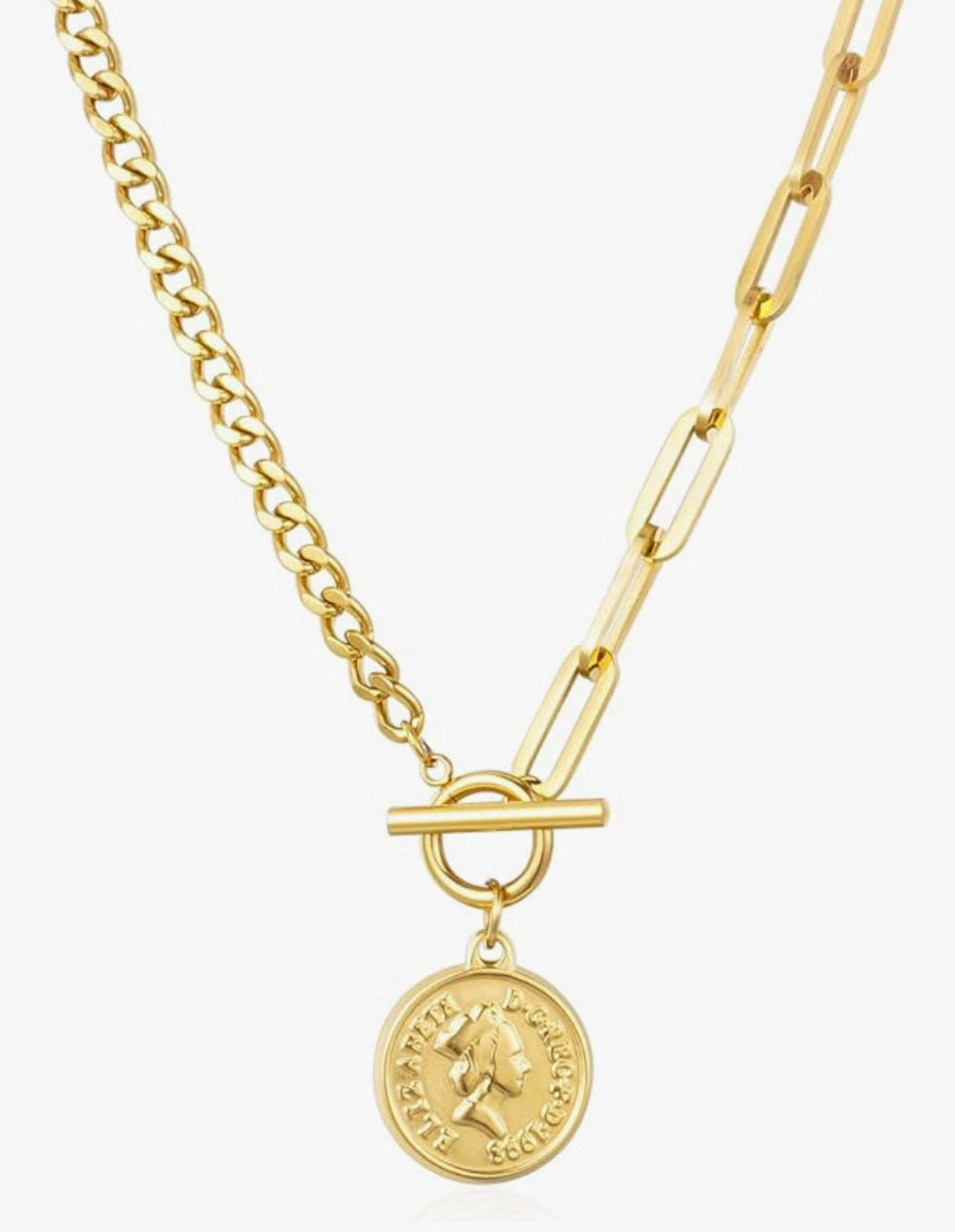 Toggle Coin Necklace