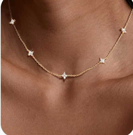 Dainty Diamond Necklace