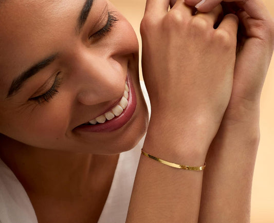 Herringbone Chain Bracelet