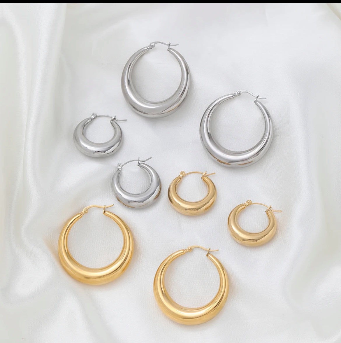 Vintage Hoop Earrings