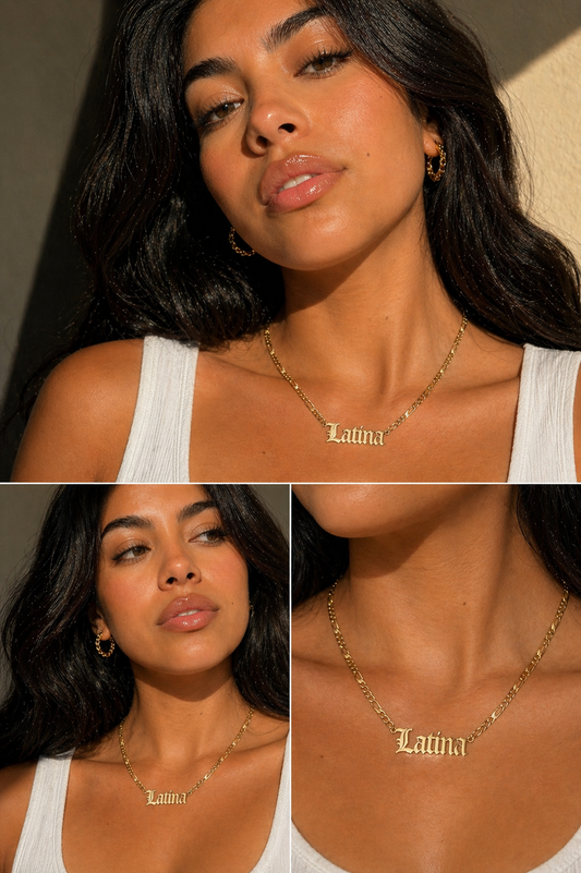 Latina Name Necklace