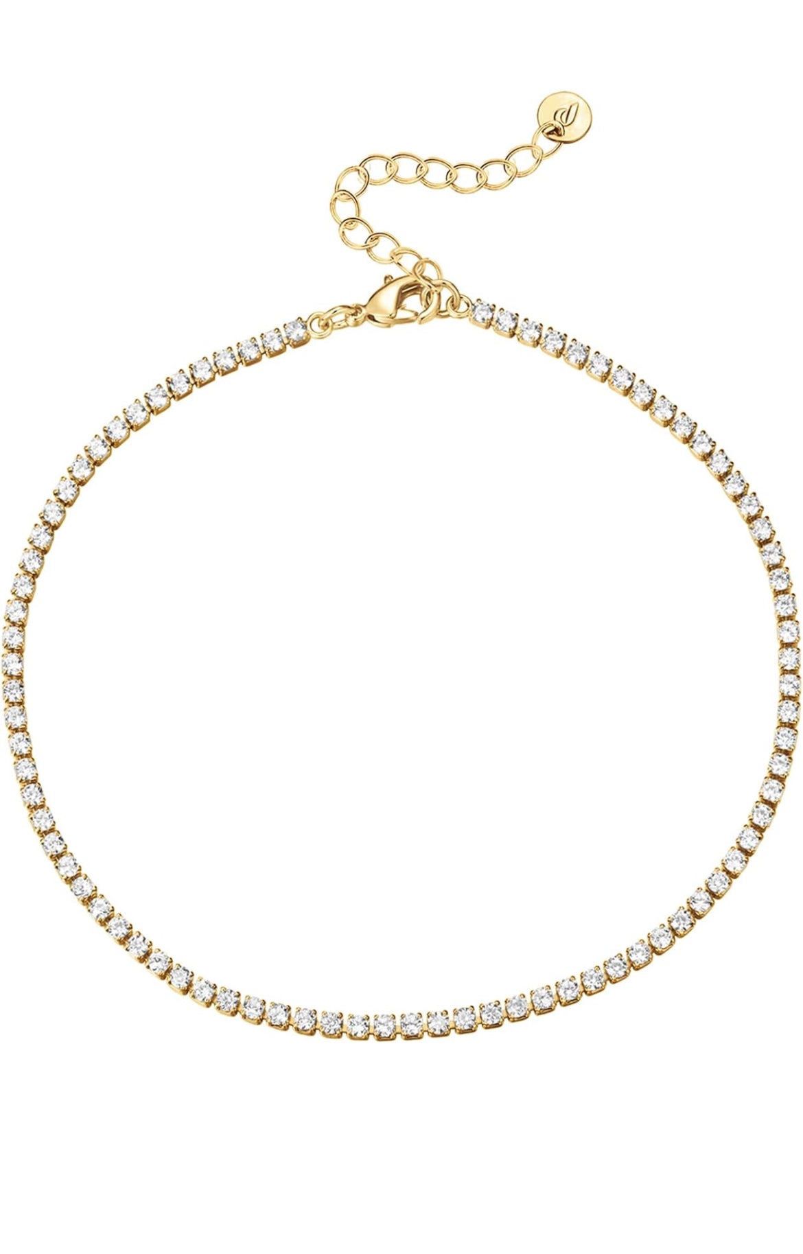 Rhinestone Anklet