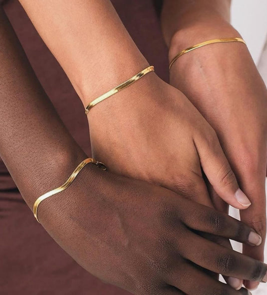 Herringbone Chain Bracelet