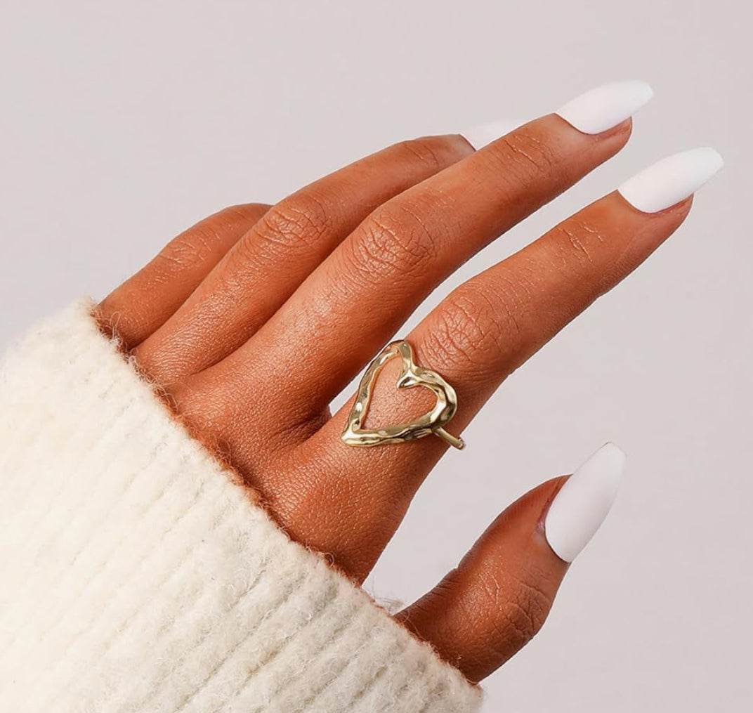 Heart Made of Gold Ring