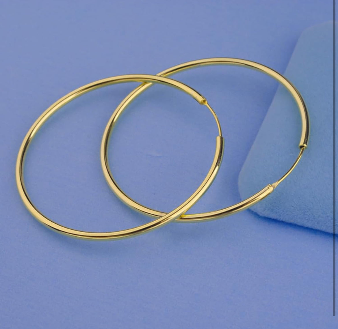 Thin Hoop Earrings