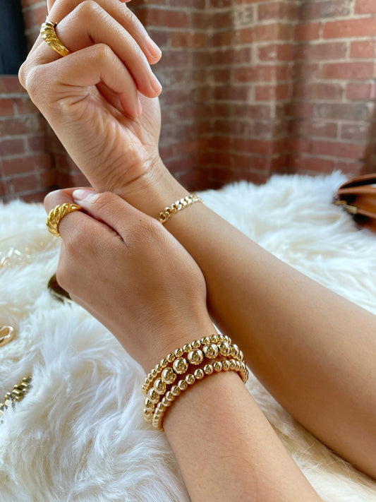 Beaded Bracelet Stack