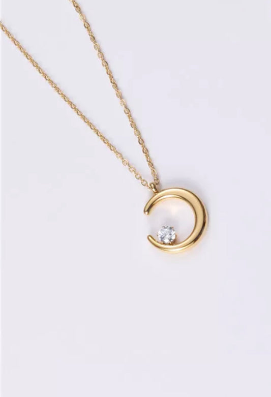 Crescent Moon Necklace